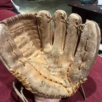 Spalding 42-3421 Triple Crown Carl Yastrzemski Leather Baseball Glove Rht 11". Fixed Price $19.00.