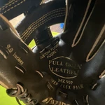 Mizuno Max Flex 9.0" Black Brown Leather Baseball Softball Glove. Fixed Price $16.49.