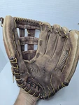 Zett Zi-lux BIG-5111 Brown 12" Leather Baseball Softball Glove. Fixed Price $65.00.