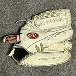Rawlings RSO125WG 12.5" Left Hand Throw Leather Glove All Shell White. Fixed Price $29.99.