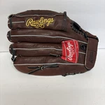 Rawlings RS130 Renegade Baseball Softball Glove Dark Brown Leather Rht. Fixed Price $28.00.