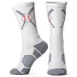 Chalktalksports Baseball Performance Crew Socks - Crossed Bats Large, White. Fixed Price $21.73.