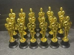 Trophy Award Mini Trophies Bulk (12) 6 Inch Tall Plastic Golden Globe. Fixed Price $10.99.
