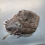 Rawlings Brown Pink 5 Finger Leather Glove Strap Lace Fastpitch Softball. Fixed Price $25.00.