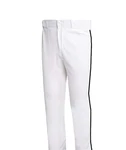 Adidas Icon Pro, White-black Piping Open Hem Baseball Pants.size: Youth. Fixed Price $14.29.