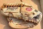Rawlings PROS27TF Professional Model Left Handed Lht Trapeze Outfield Glove 2003. Fixed Price $499.99.