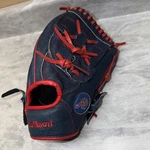 Wilson 12 A0450BBATL Atlanta Braves Leather Glove Ec. Fixed Price $34.25.