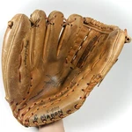 Japan Power King K-609 12 Lht Baseball Softball Glove Mitt Double Hinge Web Mlb. Fixed Price $16.99.