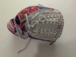Wilson Flash Softball Glove Girl's Women's A440 White Tie Dye Fast Pitch 12 Inch. Fixed Price $29.00.