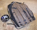 Mizuno GNP-1400 Rh Softball Glove 14" W/ New Can Strong Oil Conditioner *ND03. Fixed Price $35.00.