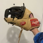 Rawlings Outfield Baseball Glove 12.75 Inches GGE1275HCB Lht 3/4IN Broke. Fixed Price $99.99.