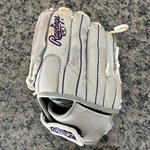 Rawlings Youth Lht 12 Inch Sure Catch Softball/baseball Glove - Grey Purple Used. Fixed Price $29.99.