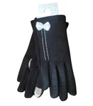 Occasionally Made Felt Bow Black Smart Touch Gloves New. Fixed Price $20.00.
