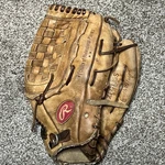 Rawlings XFG135S Leather 1/2" Heritage Baseball Softball Glove Deer Tanned. Fixed Price $50.99.