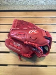 Red Rawlings H105S Left Hand Throw Baseball Glove Youth Game Ready. Fixed Price $16.14.
