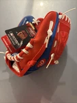 Rawlings Players 9" Youth Baseball Glove Left Hand Throw Lht Red White Blue. Fixed Price $14.99.