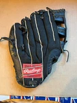 Rawlings RBG117B Left Hand Throw Baseball Glove Ozzie Smith Signature Vtg/ Vgc. Fixed Price $25.00.