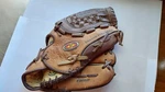 Easton Five Star Usa Tanned Leather Baseball Glove F12 . Lh Inch Vrs Palm. Fixed Price $20.00.