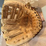Vtg 80S Wilson Leather Left-handed Softball Glove Flex Grip Tite A9847. Fixed Price $15.85.