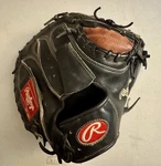 Rawlings PROCM43BP28 34 Inch Lite Toe Leather Catcher's Mitt Black/brown. Fixed Price $888.00.
