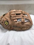 Wilson A9881 Big Scoop 13.5 Broken In Deep Pocket Softball First Base Mitt Righ. Fixed Price $100.00.