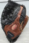 Rawlings 12.5 Inch Full Genuine Leather Shell Softball Glove Model AF125 Rht. Fixed Price $14.95.