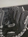 Franklin Youth 22732 9" Baseball Glove Rtp Black Durabond Lacing Rht. Fixed Price $8.99.