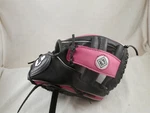 Franklin Rtp Baseball Glove Girls Black & Pink Youth Durabond Racing 4809-9 1/2". Fixed Price $16.99.
