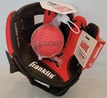 Franklin Sports 8.5" Air Tech Kids Red Teeball Baseball Glove & Left Handed. Fixed Price $16.99.