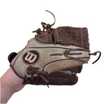 Wilson A950 Baseball Glove 12.5" For Right Hand Throwers Well Worn Broke In Rht. Fixed Price $43.00.