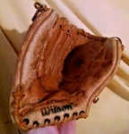 Jim Catfish Hunter Glove Baseball Wilson A2166 Autograph Model Korea Grip Tite.. Fixed Price $19.99.