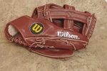 Wilson Softball Glove Os 5 A9860 Right Hand Throw Optima Silver Needs Repair. Fixed Price $25.00.
