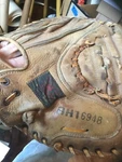 Vintage Japan Baseball Catchers Mitt Glove AHI6948 Professional Model. Fixed Price $37.77.