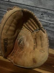 Wilson A2560 AS20 Catcher Mitt Leather Baseball Glove Rht Pro-toe Grip-tite. Fixed Price $53.99.
