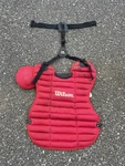 Wilson Catcher Chest Protector - Baseball Softball 18.5. Fixed Price $12.99.
