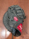 Rawlings 11.5 Premium Series Left Handed Throw First Base Mitt R115FBM. Fixed Price $85.00.