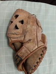Diamond Master Rht Baseball Glove Model S- 371 Professional Leather Mitt. Fixed Price $13.99.