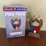 Decade Awards Ping Pong Trophy Novelty Blank. Fixed Price $19.99.