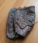 Vintage Gaylord Perry Baseball Glove Left Hand Throw Montgomery Ward Lht Japan. Fixed Price $28.99.