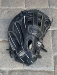 Louisville Slugger Pro Flare PF14-BK Black Leather Baseball Glove. Rht. Fixed Price $95.00.