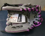 Wilson Flash Grey Purple Baseball Glove A04LF19115 Fastpitch 11.5 New With Tags. Fixed Price $34.99.