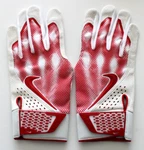Nike Alpha Elite Batting Gloves Men's Large White/university Red. Fixed Price $29.66.