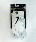 Nike Huarache Elite White/silver Baseball Gloves Adult Unisex Large PGB642 102. Fixed Price $54.99.