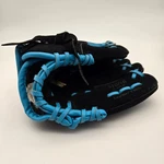 Rawlings Savage Baseball Glove Youth 10" Black Blue S10NB Leather Palm Rh Throw. Fixed Price $17.99.