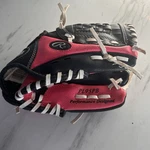 Rawlings 9.5 Tball Baseball Glove Kids PL95PB Pink Black Right Hand Throw Bxqq. Fixed Price $11.39.