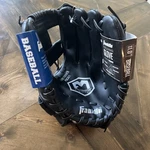 Franklin 11" Baseball Fielding Glove Black Right Handed Sport New With Tags. Fixed Price $15.00.