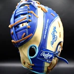 Rawlings Heart Of The Hide Hoh Pro Excel First Base Mitt 12 Lht Camel/royal Rare. Fixed Price $229.99.