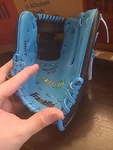 Franklin Baseball Or Softball Glove Youth Blue And Black Excellent Shape. Fixed Price $11.75.