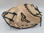 Mizuno Gxs 50PF3W 34 Fastpitch Softball Cream, Tan Catchers Mit Right Throw Euc. Fixed Price $99.99.