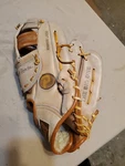 Pennant 9900 Leather Baseball Glove, Big One Pro Action Double Bar Deep Scoop. Fixed Price $13.00.